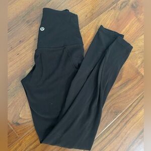 Lululemon high rise Leggings size 0